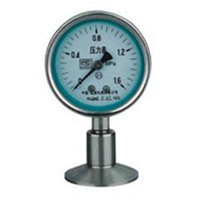 Y-100BFZ/Z/MC抗振型衛(wèi)生型隔膜式壓力表